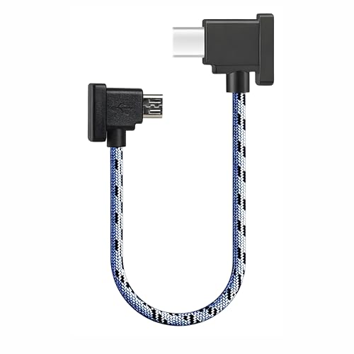 Dimensioni e materiale: il cavo è lungo 30 cm ed è realizzato in resistente nylon intrecciato che offre un'elevata resistenza alla trazione e alla flessione. La connessione stabile impedisce l'allentamento accidentale durante l'uso.