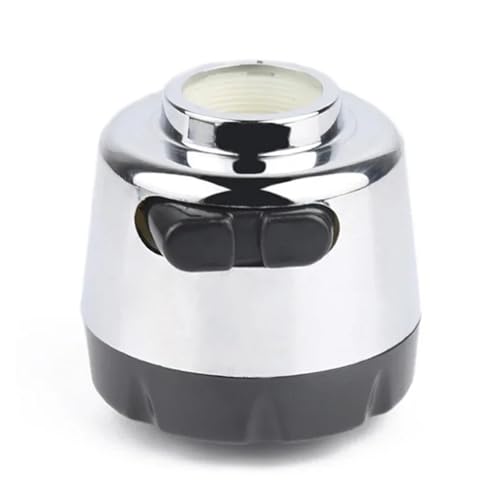 Buse de robinet de cuisine silver en finition chrome pour un évier élégant