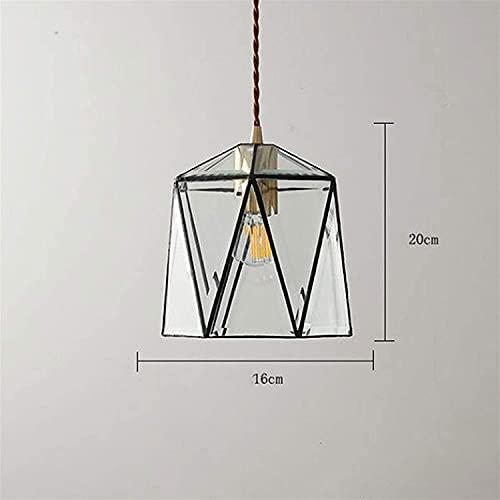 Pendant light verre de qualité supérieure au design architectural