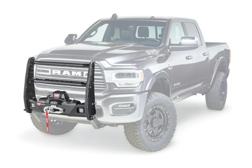 Image of WARN 102957 Gen III Trans4mer System: Tall Grille Guard - Ford Super Duty (2017-2019)