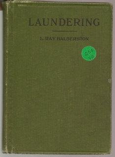 Hardcover Laundering Book