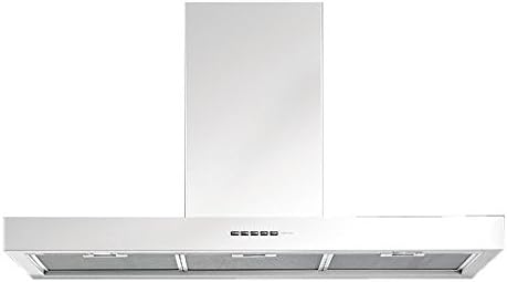 Falmec Plane White - Cooker Hoods (Island, B, LED, White, Steel, Buttons) [Energy Class B]