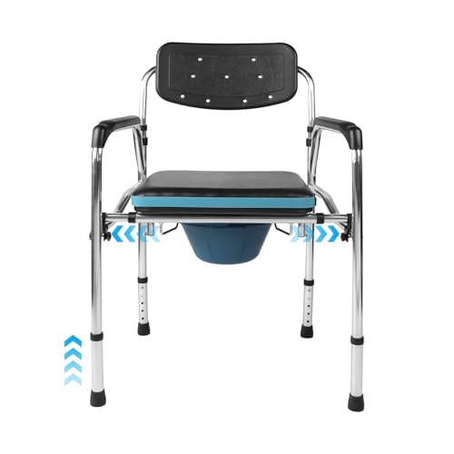 Eosprim NO Bedside Commode With Cushion cover