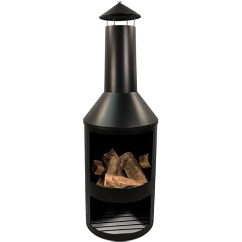 Samuel ALEXANDER 140cm Outdoor Chiminea with Cover Cover