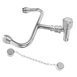 SHINEOFI Station de Lavage Oculaire Acier Inoxydable Unité de Lavage Urgence pour Robinet...