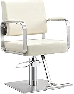 Salon Chair Hydraulic Chair For Business Or Home, Hair Salon Chair Styling Barber Chair Salon Beauty Spa Styling Equipment Salon Chair Barber Hairdresser Beauty Chairs (420 Lbs) (Color : Grey) (Grey (