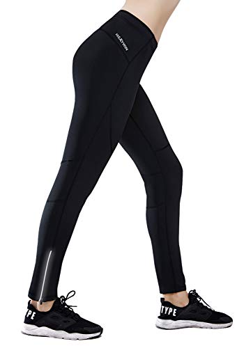 HISKYWIN Womens Thermal Fleece Lined Cycling Tights Winter Running Pants ...