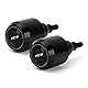 Modeer Für YZF R7 2021 2022 2023 2024 2025 Motorradrahmen Antikollisions-Fallschutz Slider Crash yzf r7 yzfr7 r 7 Zubehör Farbe Schwarz