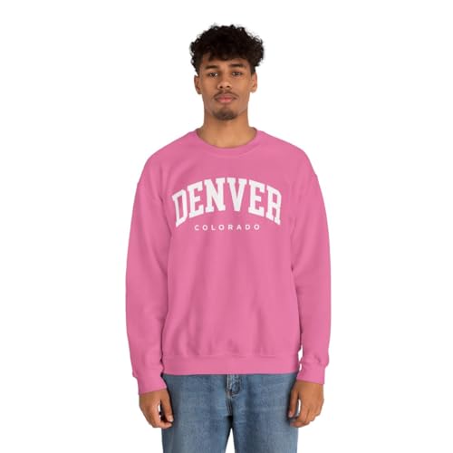 Denver Colorado Adult Unisex Crewneck Sweatshirt3