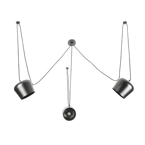 B·LED BARCELONA LED - Lámpara colgante moderna triple Blus - E27