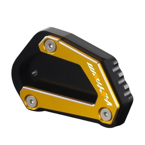 Plaque béquille VStrom 650XT pour stationner en road-trip moto