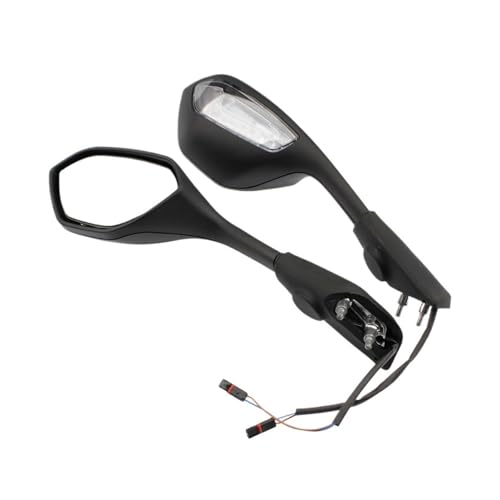Espejos retrovisores moto intermitentes integrados aerodinámicos para S1000RR