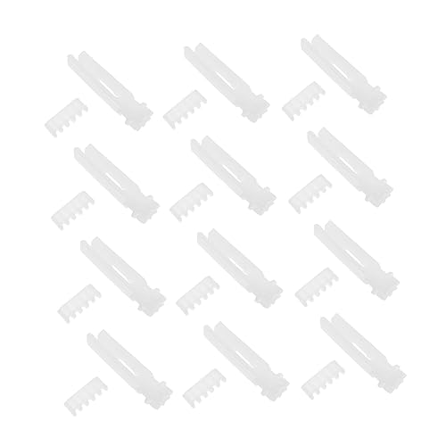 HOOTNEE 12pcs Vertical Curtain Pulley Repair Parts for Vertical Blinds Easy Installation Design Compatible Standard Blinds Essential