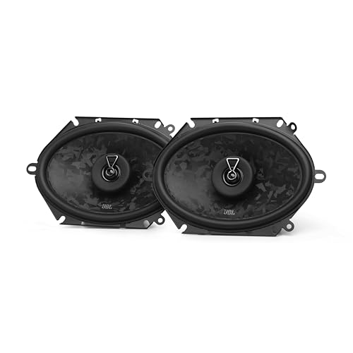 JBL Stage3 Gen2 868F Haut-Parleurs Voiture Coaxiaux 2 Voies 6x8 Pouces (15x20cm) 600W Pack de 2 - Hi-FI Audio Automobile Basses Plus One Tweeter PEI sans...