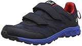 Jack Wolfskin Unisex Kinder Woodland Texapore Low Vc K, Dark Blue / Red, 39 EU