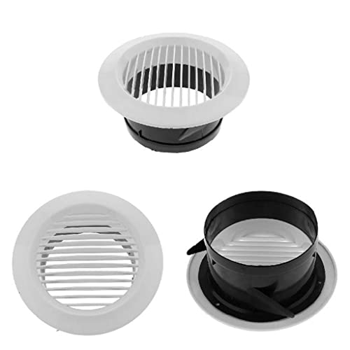Rejilla de ventilación circular para aire interior, salida de ventilación, cubierta para conducto, accesorio miniatura 3