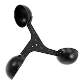 TOGEVAL Anemometerbecher Windmesser Für Windgeschwindigkeitsmessung Und Windströmungsmessung Landwirtschaft