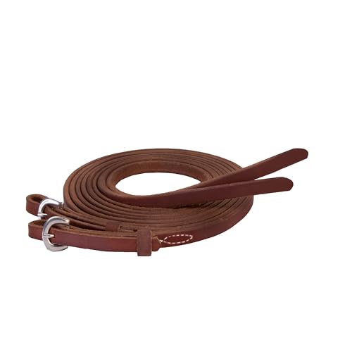 Stacy Westfall ProTack Weaver Cuir rêne split huilée antidérapante et résistante