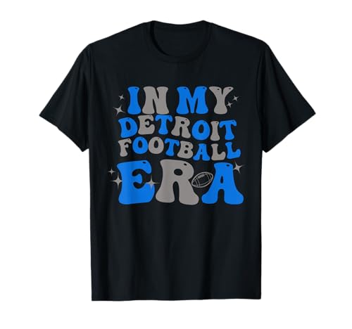 In My Detroit Football Era Men Women Children T-Shirt