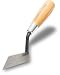Produktbild Archäologiekelle 46 114S - Starre London Style Spitzkelle - Holzgriff, Stahl, 102x51 mm