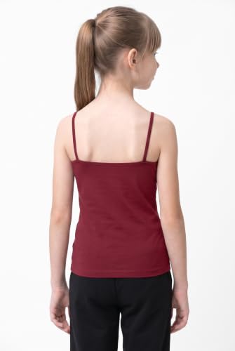 Image of Kurve Girl's Sleeveless Tank Top - Stretch Undershirts Cami Camisole, UV Protective Fabric, Rated UPF 50+ (Made in USA)