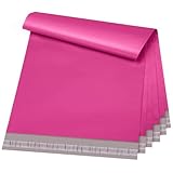 Metronic Poly Mailers 10x13 100 Pcs, Large Shipping Bags for Clothing | Strong Adhensive Mailing Bags for Small Business, Shipping Envelopes, Tear-resistant Packing Bags in Pink