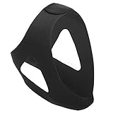 MHwan Schnarchstopper, Anti Schnarch, Professioneller Anti-Schnarch-Kinnriemen, Ein Gesichtskorrekturriemen, Der Schnarchen Und Mundatmung Effektiv Reduziert, Super Elastischer Kinnriemen (Schwarz)