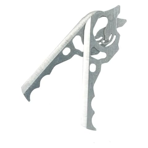 RAGE Broadheads Replacement Blades for Hypodermic NC – 3 Pack,Silver Cover