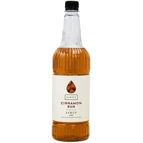 Simply Cinnamon Bun Flavoured Syrup for Drinks Cover