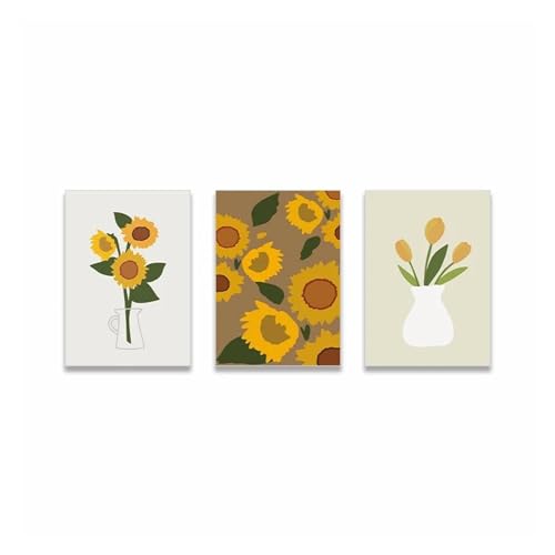 Tableau fleurs de tournesol pour une décoration de maison chaleureuse