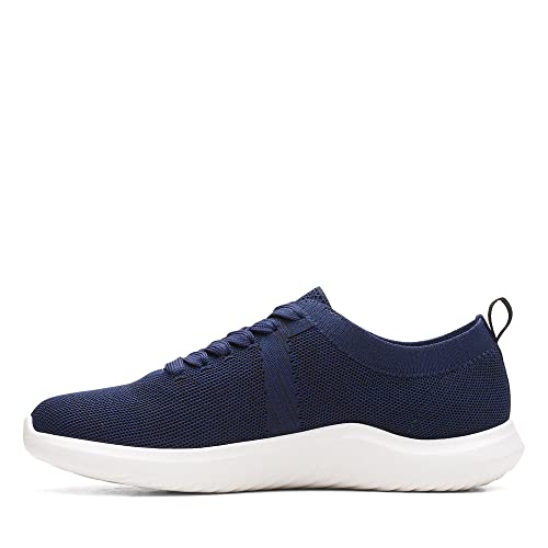 Image of Clarks Womens 26164251-navy Boat Shoe