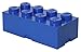 LEGO STORAGE BRICK 8 - BLUE