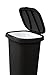 Rubbermaid Spring-Top Lid Trash Can for Home, Kitchen, and Bathroom Garbage, 13 Gallon, Black
