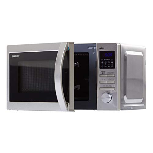Sharp R 622STWE Four micro ondes grill pose libre 20 litres 800 Watt acier inoxydable - vue 5