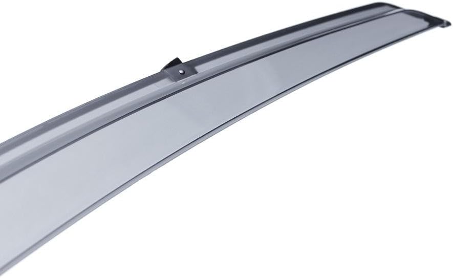 WellVisors Window Visors Wind Deflectors Compatible with Mitsubishi 2014-2015 Lancer Sedan Injection Premium Series Rain Guards 3-847MI005