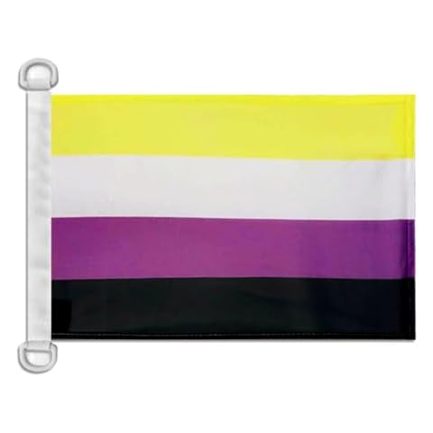AZ FLAG Non-Binary Pride Nautical Flag Cover