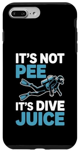 It's Not Pee It's Dive Juice �X�L���[�o�_�C�r���O �X�}�z�P�[�X iPhone 7 Plus/8 Plus �p