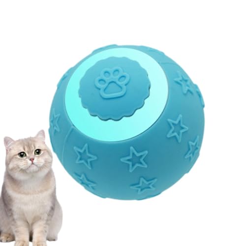 Juguete interactivo de pelota para gatos recargable con bola rodante inteligente de 2 modos 2