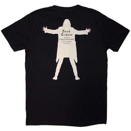 T-shirt David Gilmour noir XL à porter en concert ou au quotidien