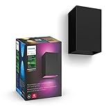 Philips Hue White & Color Resonate Outdoor Wall Light, Use with Alexa, Homekit & Google Assistant...