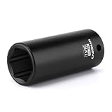 CASOMAN 1/2" Drive x 15/16" Deep Impact Socket, 6-Point, SAE, CR-MO