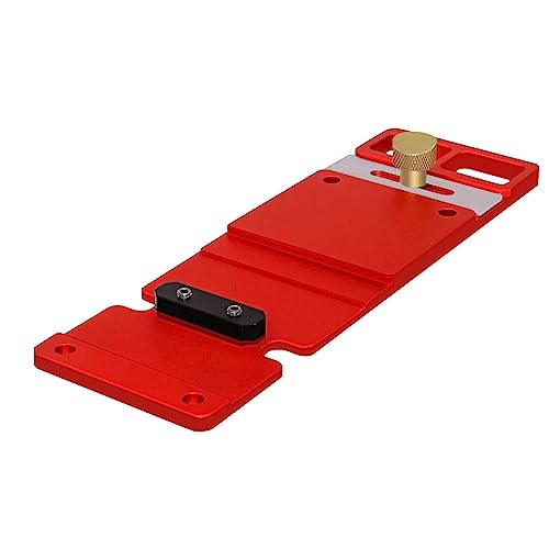 Hlsicnalm 木工90度角度停止トラックソースクエア位置決め制限クランプ 電気丸鋸ガイドレール用