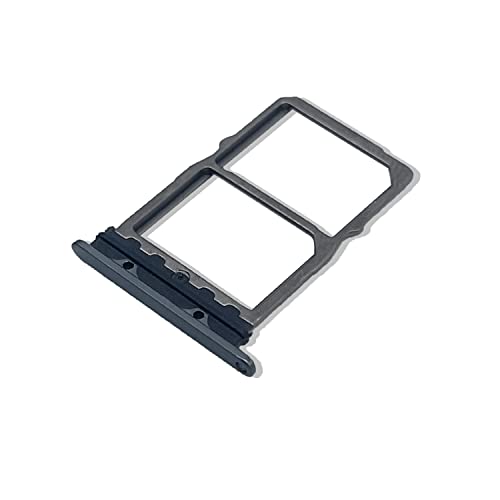 Eonpam Original DUAL SIM Card Slot Tray Holder Replacement for (Huawei Mate 20) Incl SIM Pin (Black) - Image 2