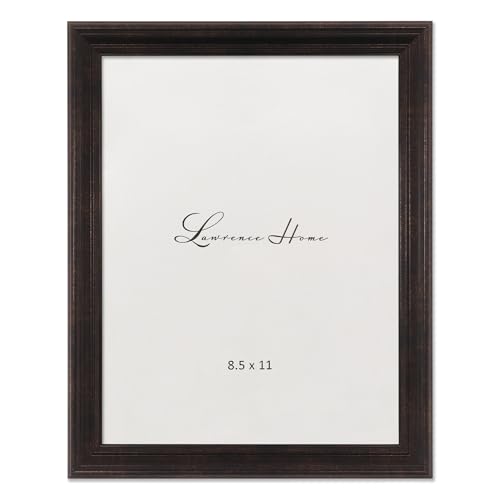 Lawrence Frames Sutter Home Frame - Marco de fotos (8,5 x 11 cm), color bronce