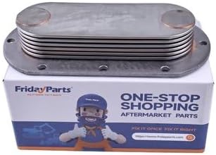 Oil Cooler 8547548 6 Plate — Compatible With Detroit Fits Engine 353 371 213 150 Series — Aftermarket Replacement