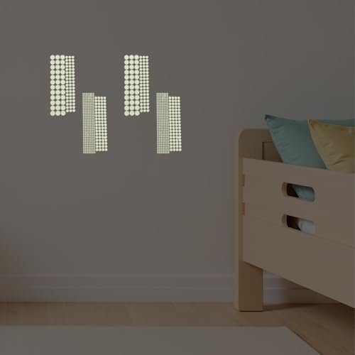 Stickers de Puntos Luminosos para Pared 3D Fluorescentes miniatura 4