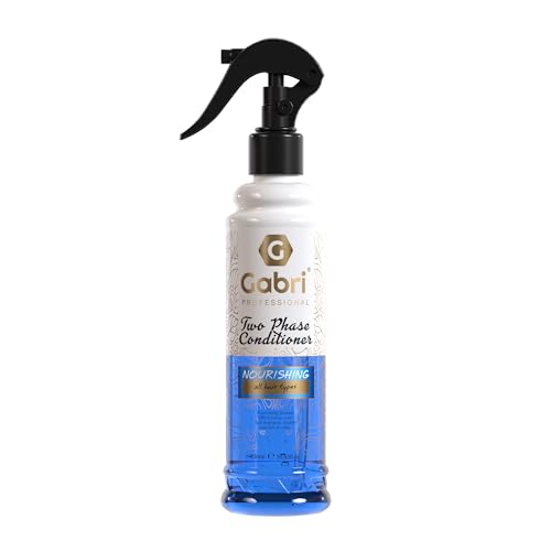 Gabri 2 Phase Conditioner Spray 400ml | Leave-in Conditioner | Pflege, Entwirren und Feuchtigkeit für Alle Haartypen (Nourishing, 400 ml (1er Pack))
