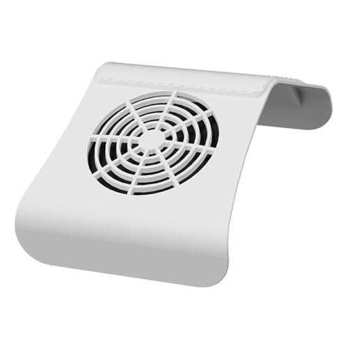 Sarini Aspirateur à Ongles 40 W pour manucure et pédicure, Outil de Nettoyage pour Nail Art, système d'aspiration de poussière Professionnel pour Salon de...