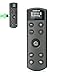 for Sony Camera Wireless Remote Control - Aodelan Rechargeable Shutter Release with OLED Screen for ZV-E10, FX3, a6100, a6400, a6600, a7 III, a7R III, DSC-RX100 VII, ZV-1; Replace Sony RMT-P1BT(Black)