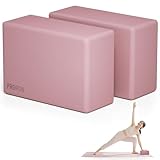 PROIRON ヨガブロック 2個セット ストレッチブロック ヨガぶろっく 高密度EVA 人気 防湿性 23*15*7.5cm (ダストローズ ）